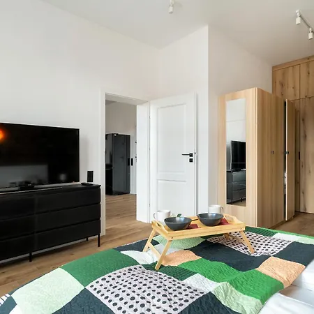 Klimatyzowane I Stylowe W Poznaniu Blisko Parku By Renters Apartment Poznan